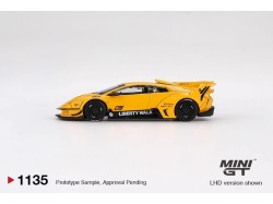 LAMBORGHINI MURCIELAGO LB-SILHOUETTE WORKS GT EVO YELLOW 2025 - blistr -1:64 - Mini GT - blister