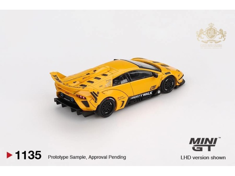 LAMBORGHINI MURCIELAGO LB-SILHOUETTE WORKS GT EVO YELLOW 2025  -1:64 - Mini GT