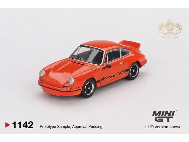 PORSCHE 911 CARRERA RS 2.7 TANGERINE 1973 -1:64 - Mini GT - blistr