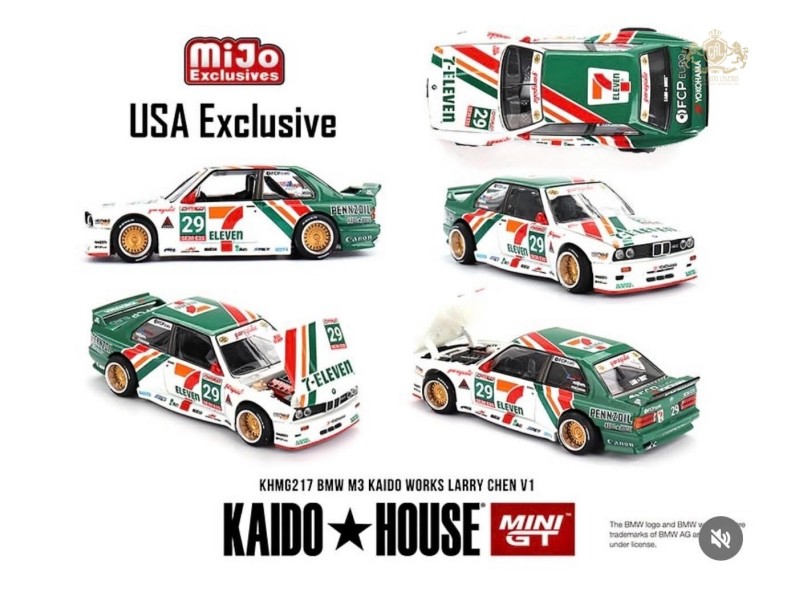 BMW M3 KAIDO WORKS LARRY CHEN V1 USA EXCLUSIVE - 1:64 - Kaido House