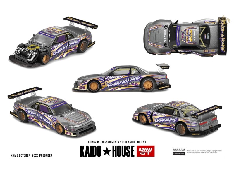 Nissan Silvia S13-R KAIDO DRIFT V1 - 1:64 - Kaido House