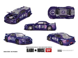 Nissan Skyline GT-R (R34)KAIDO RACING FACTORY V2 - 1:64 - Kaido House