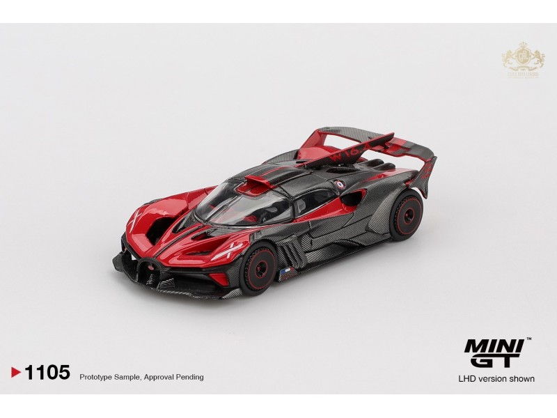 BUGATTI BOLIDE RED ULTIMATE 2026  -1:64 - Mini GT-blistr - blister