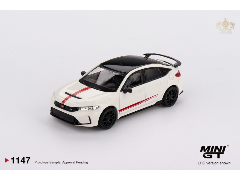 HONDA CIVIC (FL-5) TYPE R ULTIMATE EDITION CHAMPIONSHIP WHITE 2025  -1:64 - Mini GT