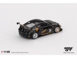 TOYOTA GR 86 LB-NATION BLACK & GOLD 2025  -1:64 - Mini GT-blister