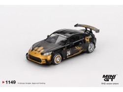TOYOTA GR 86 LB-NATION BLACK & GOLD 2025  -1:64 - Mini GT-blister