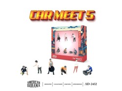 American Diorama  Figure set –  Car Meet 5  –  1:64
