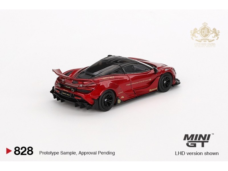 MCLAREN 720S LB WORKS GEM RED 2022 -1:64 - Mini GT
