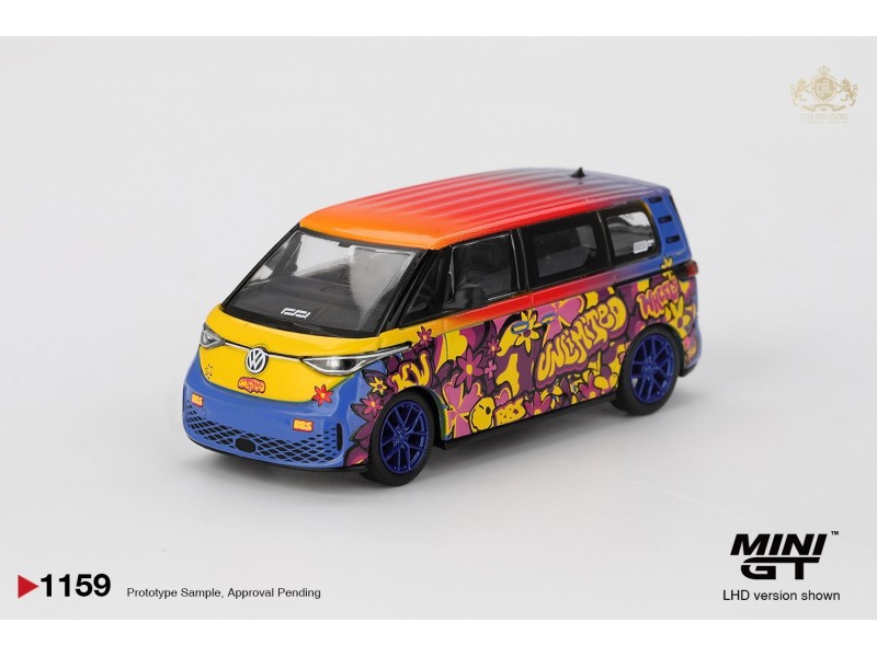 VOLKSWAGEN ID.BUZZ KW/BBS 2025  -1:64 - Mini GT - blister