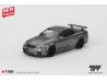 NISSAN SKYLINE GTR (R34) DARK METAL GRAY NISMO CRS 1999  -1:64 - Mini GT