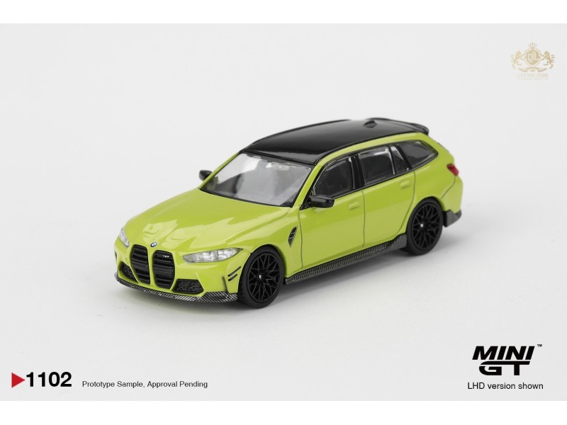 BMW M3 (G82) TOURING SAO AULO YELLOW 2025  -1:64 - Mini GT