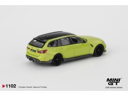 BMW M3 (G82) TOURING SAO AULO YELLOW 2025  -1:64 - Mini GT - blister