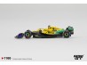 MCLAREN MCL38 nr.81 OSCAR PIASTRI MONACO 2nd place GP 2024 - A.Senna livery  -1:64 - Mini GT