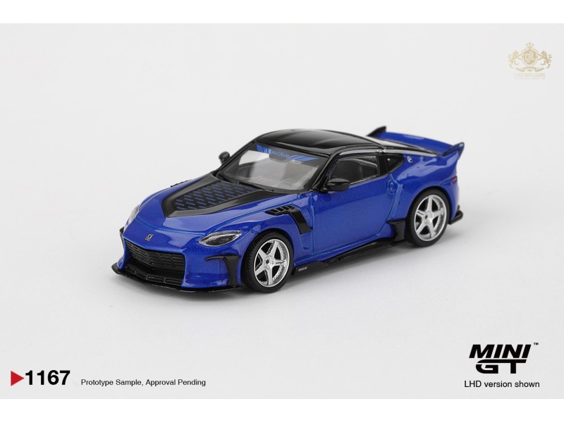 NISSAN FAIRLADY Z VEILSIDE FFZ400 SEIRAN BLUE 2024  -1:64 - Mini GT - blister