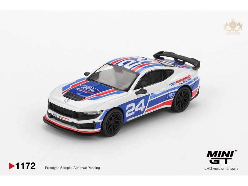 FORD MUSTANG DARK HORSE nr.24 FORD PERFORMANCE RACING SCHOOL 2025  -1:64 - Mini GT