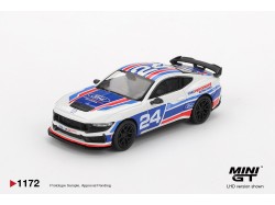 FORD MUSTANG DARK HORSE nr.24 FORD PERFORMANCE RACING SCHOOL 2025 -1:64 - Mini GT - blister