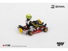 SENNA KART FORMULA K nr.9 AYRTON SENNA DA SILVA KARTING W. CH. 1981  -1:64 - Mini GT