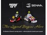SENNSENNA KART FORMULA K nr.2 AYRTON SENNA DA SILVA  MASTERS OF PARIS-BERCY 1993 - 1/64 - MINI GT