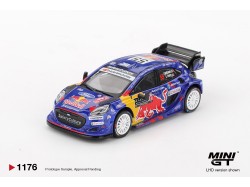 FORD PUMA RALLY1 nr.55 M-SPORT FORD RALLY MONTE-CARLO 2025 -1:64 - Mini GT - blister