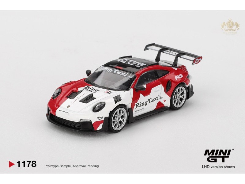 PORSCHE 911 (992) GT3 RS WEISSACH RING TAXI 2025 -1:64 - Mini GT