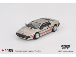 LOTUS ESPRIT TURBO METALLIC SILVER 1980 -1:64 - Mini GT - blister