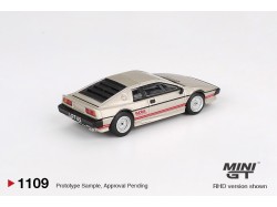 LOTUS ESPRIT TURBO METALLIC SILVER 1980 -1:64 - Mini GT - blister