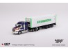 Western Star 49X Blue w/ 40' Reefer Container "EVERGREEN" 2022 - 1:64 - Mini GT