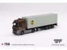 Mercedes-Benz Actros w/ 40 Ft Container " UPS Europe" 2023 - 1:64 - Mini GT