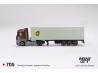 Mercedes-Benz Actros w/ 40 Ft Container " UPS Europe" 2023 - 1:64 - Mini GT