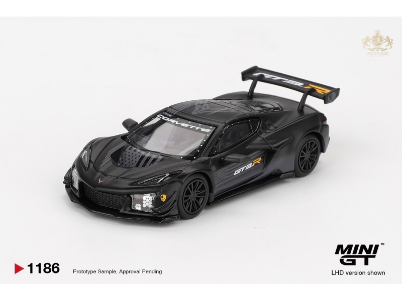 Mini GT CHEVROLET CORVETTE Z06 GT3.R ROAD AMERICA TEST CAR 2025 1:64 Blister - MGT01186-BL