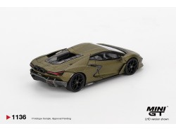 LAMBORGHINI REVUELTO VERDE GEA MATTE 2023 -1:64 - Mini GT - blistr