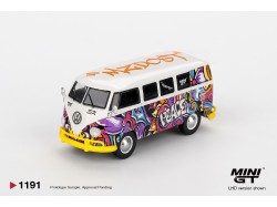 VOLKSWAGEN T1 MICRO BUS MIZU DESIGN 1967 -1:64 - Mini GT- blister