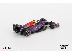 RED BULL RACING RB19 nr.1 MAX VERSTAPPEN LAS VEGAS GP WINNER 2023 -1:64 - Mini GT - blister