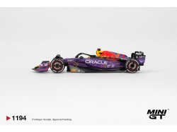 RED BULL RACING RB19 nr.1 MAX VERSTAPPEN LAS VEGAS GP WINNER 2023 -1:64 - Mini GT - blister