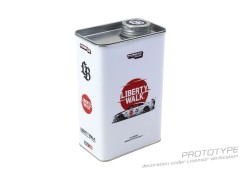 NISSAN GT-R (R35) LB WORKS TYPE 2 WHITE ATHLETE X COLLET IN A LB LIMITED TIN CAN 2025  1993  - 1:64 - TARMAC works
