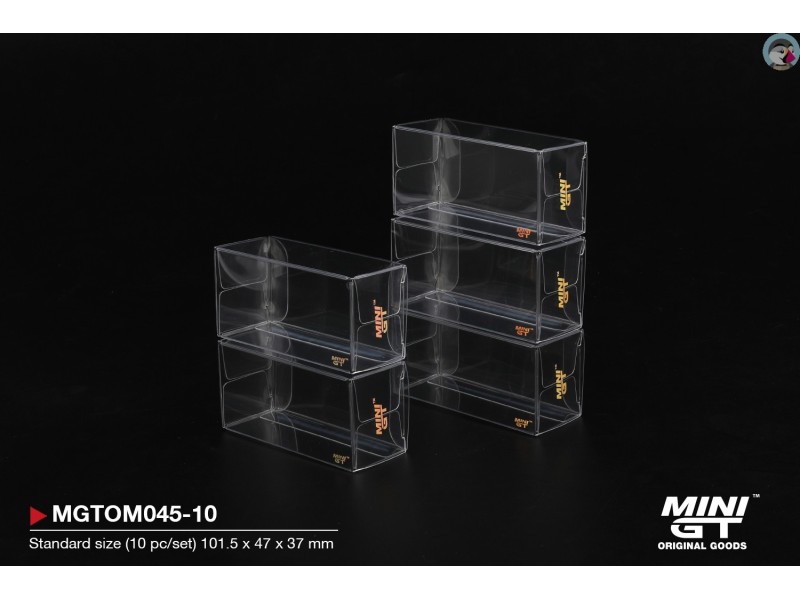 MINI GT Box Protector Type A: Standard size (10 pc/set)