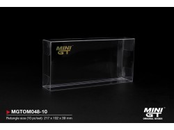 MINI GT Box Protector Type D: Retangle size (10 pc/set)
