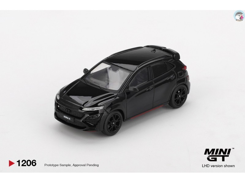 HYUNDAI KONA N PHANTOM BLACK 2022 - 1:64 - Mini GT