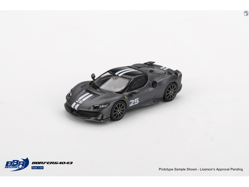 FERRARI 296 SPECIALE GRIGIO SILVERSTONE OPACO 2025  -1:64 - BBR