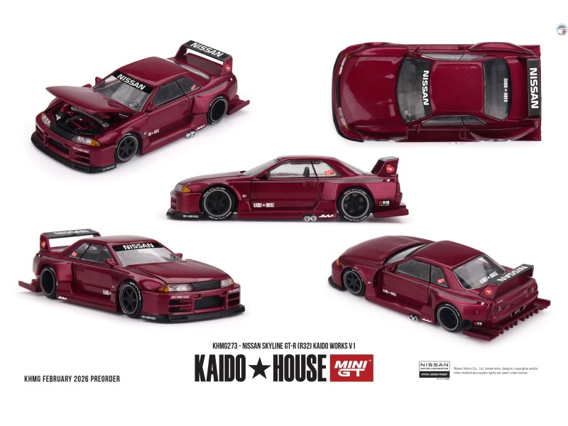 NISSAN SKYLINE GTR (R32) KAIDO WORKS V1 1989  - 1:64 - Kaido House