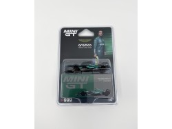 F1 ASTON MARTIN AMR24 n.14 BAHRAIN GP 2024 - 1:64 -Mini GT - blister