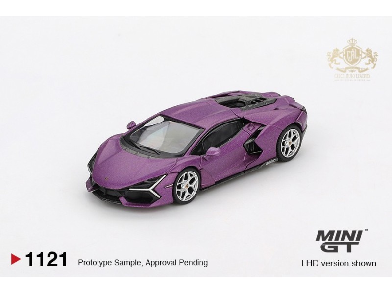 LAMBORGHINI REVUELTO VIOLA 30TH MATTE 2024 - 1:64 - Mini GT - blistr