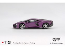 LAMBORGHINI REVUELTO VIOLA 30TH MATTE 2024 - 1:64 - Mini GT - blister
