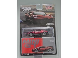 Bugatti DIVO - red met. - 1:64 - Mini GT - blistr