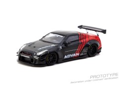 NISSAN GT-R (R35) LB WORKS TYPE 2 BLACK ADVAN 2026  - 1:64 - TARMAC works