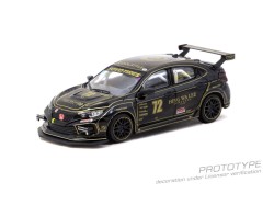 HONDA CIVIC TYPE R FK8 BLACK NASA WESTERN ENDURANCE RACING CHAMPIONSHIP 2021  - 1:64 - TARMAC works