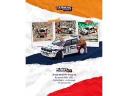 LANCIA DELTA HF INTEGRALE WHITE CARLOS SAINZ ACROPOLIS RALLY 1993  - 1:64 - TARMAC works