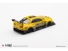 NISSAN GTR (R34) SKYLINE SUPER SILHOUETTE SPORT YELLOW 2025 - 1:64 - Mini GT - blistr