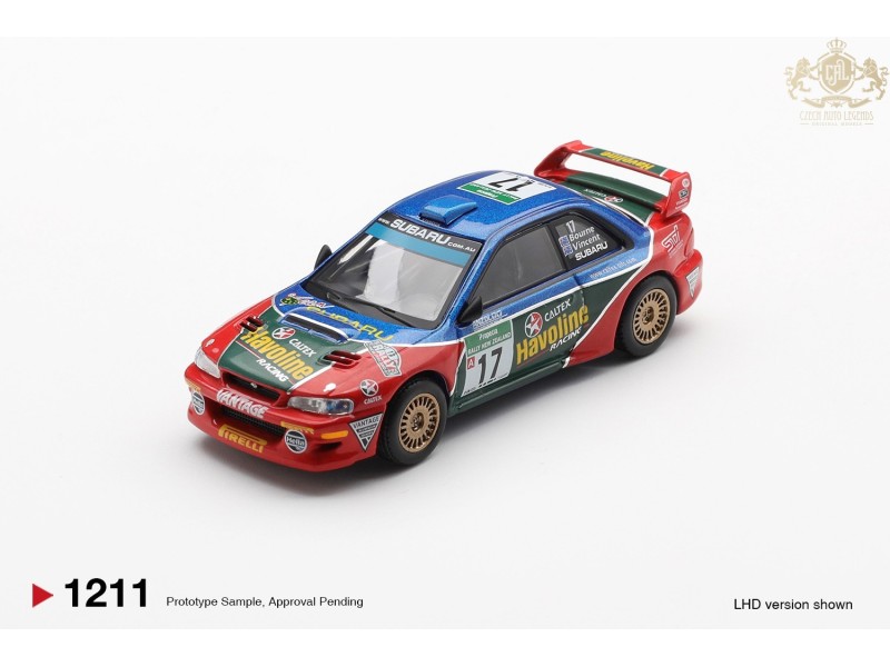 SUBARU IMPREZA WRC98 nr.17 RALLY NEW ZEALAND 2000 - 1:64 - Mini GT - blistr