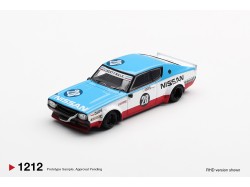 NISSAN GT-R (KPGC110) SKYLINE KENMERI LIBERTY WALK NISSAN RACING 75 CONCEPT 2024- 1:64 - Mini GT - blister